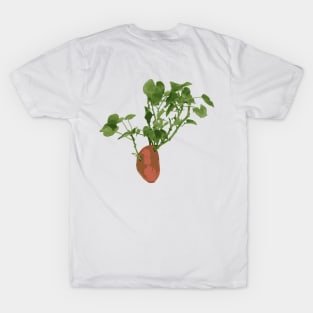 Classic Sweet Potato and Vine for Plant Lover T-Shirt